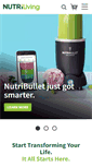 Mobile Screenshot of nutriliving.com